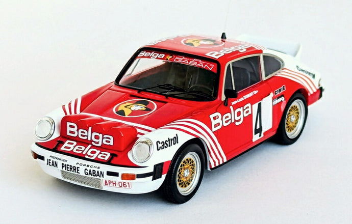 【予約】PORSCHE 911 CARRERA RS クーペ N 4 ラリー コンドロズ 優勝 1980 J.L.デュモン R.ロリフェ レッド ホワイト/ Trofeu 1/43 150台限定ミニカー