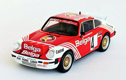 【予約】PORSCHE 911 CARRERA RS クーペ N 4 ラリー コンドロズ 優勝 1980 J.L.デュモン R.ロリフェ レッド ホワイト/ Trofeu 1/43 150台限定ミニカー