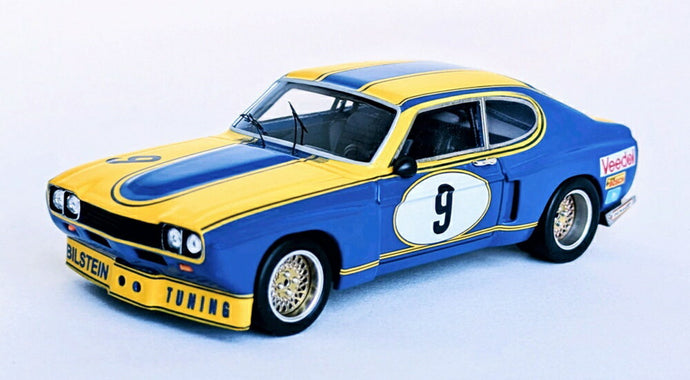【予約】FORD カプリ RS 2600 N 9 ノリスリング 3位 1973 K.フリッツィンガー ブルー イエロー/ Trofeu 1/43 150台限定ミニカー
