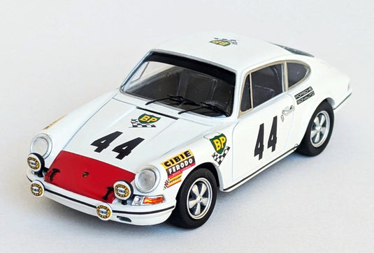 【予約】2026年発売予定PORSCHE 911T クーペ チーム AUGUSTE VEUILLET ナイトバージョン 44号車 1968年 ルマン24時間 C.BALLOT LENA G.CHASSEUIL ホワイト/レッド/ Trofeu 1/43 150台限定