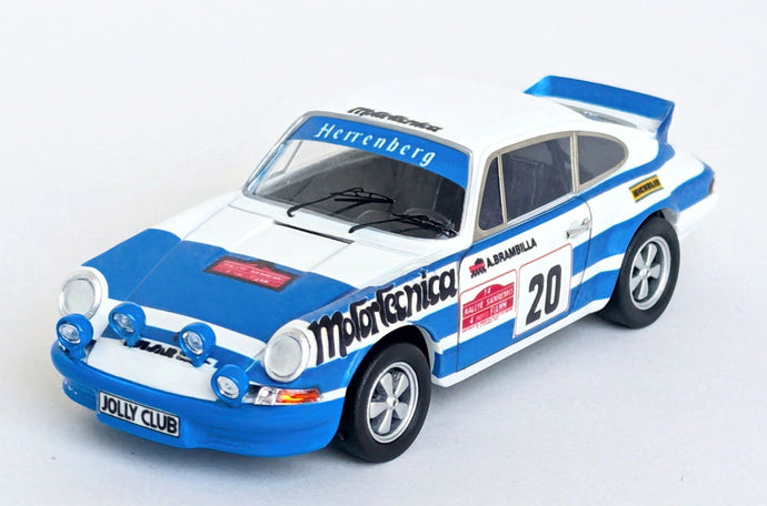 【予約】2026年発売予定PORSCHE 911 CARRERA RS クーペ ナイトバージョン 20号車 1976年 ラリー SANREMO A.BRAMBILLA BIP BIP G.BERTOCCI ライトブルー/ホワイト/ Trofeu 1/43 150台限定