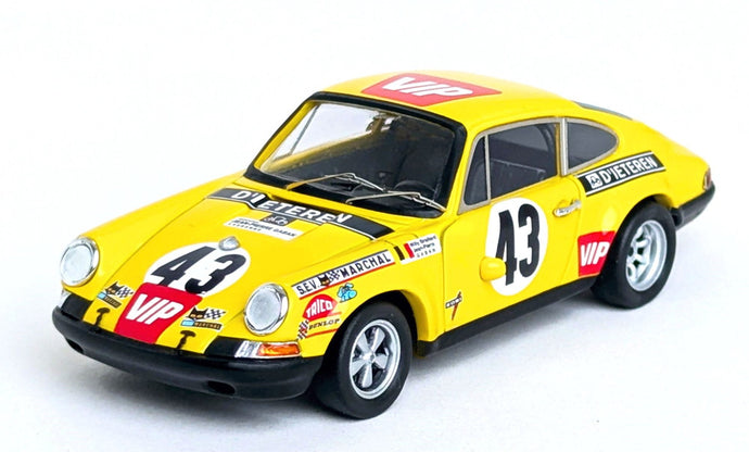 【予約】2026年発売予定PORSCHE 911S N43 ルマン24時間 1970 ジャンピエールガバン ウィリーブライヤード イエロー/ Trofeu 1/43 モデルキットプラモデル