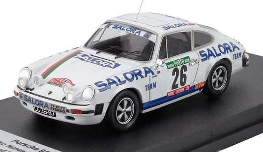 【予約】Porscheポルシェ 911S クーペ N 26 ポルトガルラリー 1981 ホワイト 150台限定 / TROFEU 1/43 ミニカー