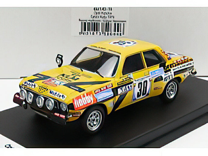 【予約】12月以降発売予定OPEL ASCONA (night version) N 38 RALLY SAFARI 1975 R.AALTONEN E.HERRMANN YELLOW BLACK/Trofeu 1/43ミニカー 150台限定