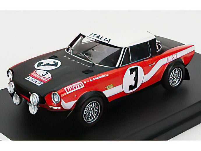 【予約】12月以降発売予定FIAT 124 ABARTH (night version) N 3 RALLY OF POLAND 1973 A.PAGANELLI N.RUSSO RED BLACK WHITE/Trofeu 1/43ミニカー 150台限定