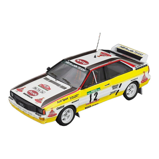 Audiアウディ Quattroクワトロ A2 #12 ラリー・オブ・ポルトガル 1984 Sarel van der Merwe Franz Boshoff ホワイト/イエロー 1 / Trofeu 1/43 ミニカー