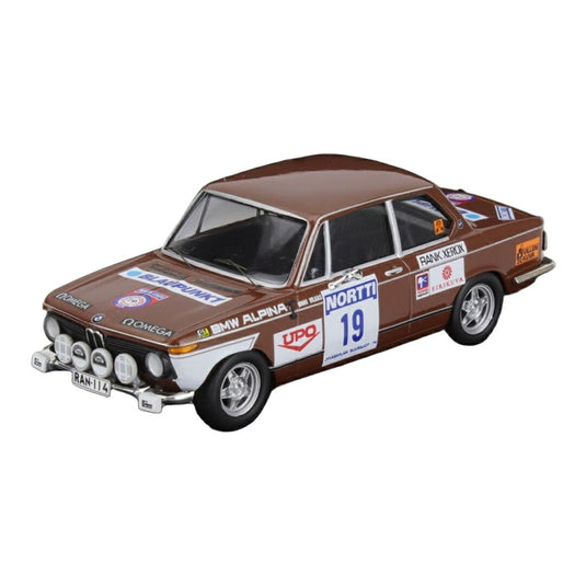 BMW 1602 1974 night version No.19 Rallyラリー 1000 Lakes Onni Vilkas Paavo Riikonen Bro 150台限定 / Trofeu 1/43 ミニカー
