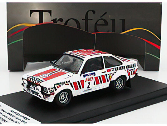 FORD ENGLAND ESCORT MKII (night version) N 2 1000 RALLY LAKES 1979 HANNU MIKOLA ARNE HERTZ WHITE RED/Trofeu 1/43ミニカー 150台限定