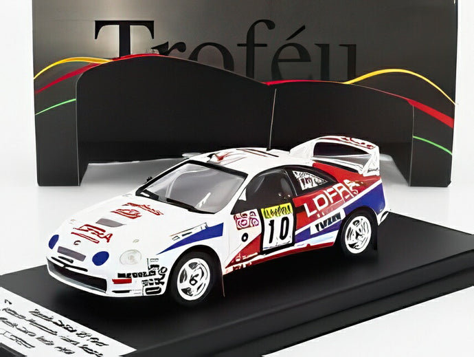 【予約】TOYOTA CELICA GT FOUR N 10 ラリー モンテカルロ 1996 ジルベルト ピアネッツォラ ロリス ロッジャ ホワイト レッド ブルー/ Trofeu 1/43 150台限定ミニカー