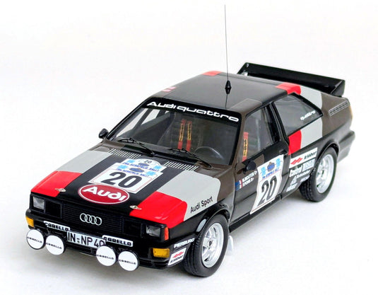 【予約】2026年発売予定AUDI QUATTRO (ナイトバージョン) N8 アクロポリスラリー 1981 ハンヌ・ミッコラ アルネ・ヘルツ ブラウン 150台限定/ Trofeu 1/43 ミニカー