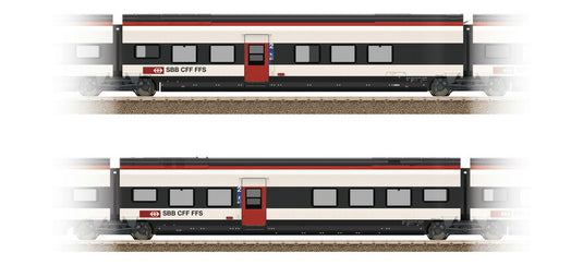 HOゲージ 鉄道模型 Trix トリックス SBB RABe 501 Giruno 増結セット2 epoch VI RABe 501 Giruno of the SBB DC