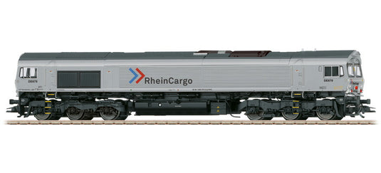 HOゲージ 鉄道模型 Trix RheinCargo Class 66 ディーゼル機関車 Era VI DC mfx+