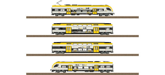 HOゲージ 鉄道模型 Trix bwegt Siemens Desiro HC BR 1462/1862 電車 Sound DC mfx