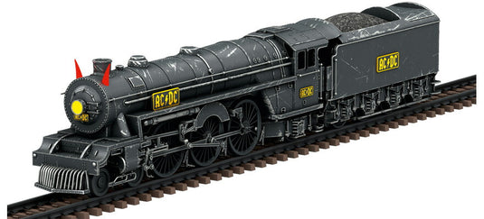 HOゲージ 鉄道模型 Trix トリックス Hard Rock on Rails AC/DC Black Ice locomotive DC RailCom integriert