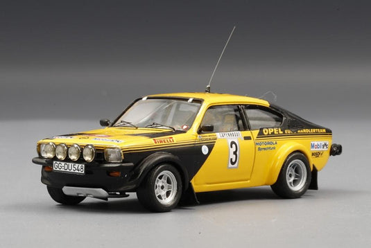 Opel Kadett C GT/E 3号車 Opel Euro trading team WRC ラリーモンテカルロ 1976/ TRIPLE9 1/43 ミニカー