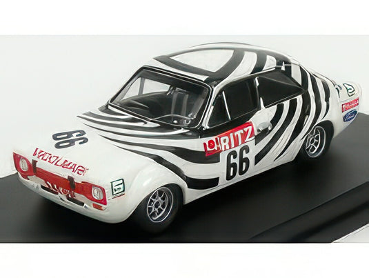 FORD ENGLAND エスコート MKI N 66 優勝 1971 フランシスコ・サントス ホワイト ブラック 150台限定/ Trofeu 1/43 ミニカー