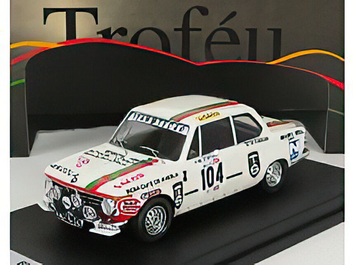【予約】12月以降発売予定BMW 2002Ti (night version) N 104 RALLY TAP 1972 B.VIEIRA J.BANDEIRA WHITE/Trofeu 1/43ミニカー 150台限定