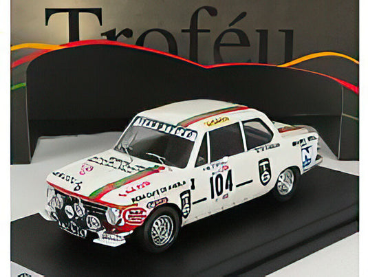 【予約】12月以降発売予定BMW 2002Ti (night version) N 104 RALLY TAP 1972 B.VIEIRA J.BANDEIRA WHITE/Trofeu 1/43ミニカー 150台限定