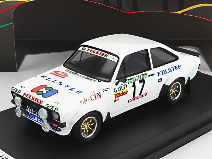 【予約】FORD ENGLAND エスコート MKII (ナイトバージョン) N 17 ラリーポルトガル 1983 J.P.ボルジェス R.ベビラクア ホワイト/Trofeu 1/43ミニカー 150台限定