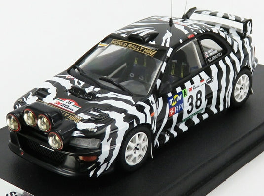 SUBARU インプレッサ WRC N 38 ラリー・ポルトガル 2001 N.HEATH ホワイト ブラック 150台限定/ Trofeu 1/43 ミニカー