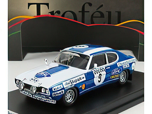 FORD ENGLAND  CAPRI 2600 RS N 9 RALLY AUSTRALIA 1972 D.MCKAY  G.CONNELLY  WHITE BLUE/Trofeu 1/43ミニカー