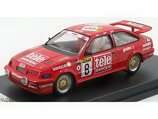 FORD ENGLAND シエラ コスワース 8号車 スパ24時間 1987 A.ラウス T.タッサン W.パーシー レッド/ Trofeu 1/43 150台限定ミニカー