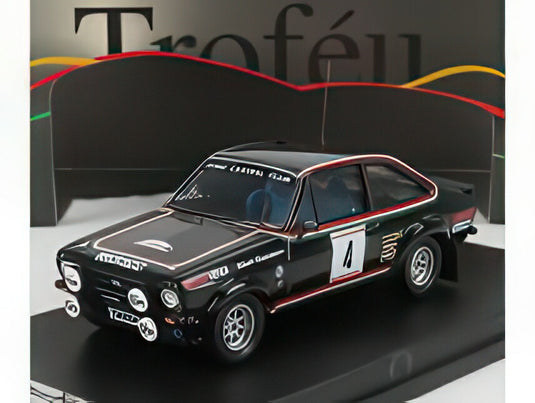 FORD ENGLAND エスコート MKII (ナイトバージョン) 4号車 ラリー イープル 1977 G.スタペラエール F.フランセン ブラック/ Trofeu 1/43 150台限定ミニカー