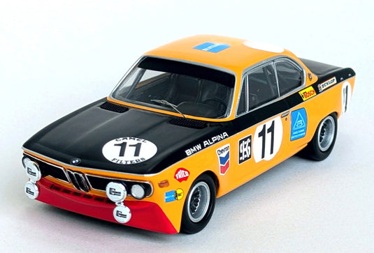 【予約】2026年発売予定BMW 2800 CS ALPINA N11 スパ24時間 1971 ギュンターシューバー ウィリカウシェン イエローブラックレッド/ Trofeu 1/43 モデルキットプラモデル