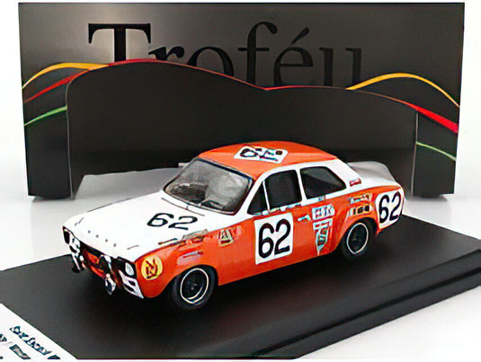 FORD ENGLAND  ESCORT MKI (night version) N 62 24h SPA FRANCORCHAMPS 1970 FRANS LUBIN  MICHAEL KRANEFUSS  ORANGE WHITE/Trofeu 1/43ミニカー