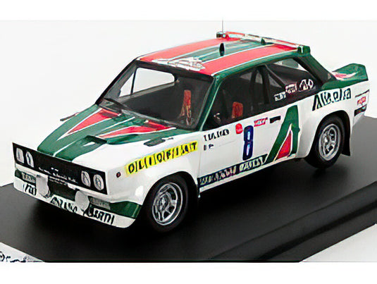 【予約】12月以降発売予定FIAT 131 ABARTH ALITALIA N 8 WINNER RALLY CRITERIUM MOLSON QUEBEC 1977 T.SALONEN J.MARKKULA WHITE RED GREEN/Trofeu 1/43ミニカー 150台限定