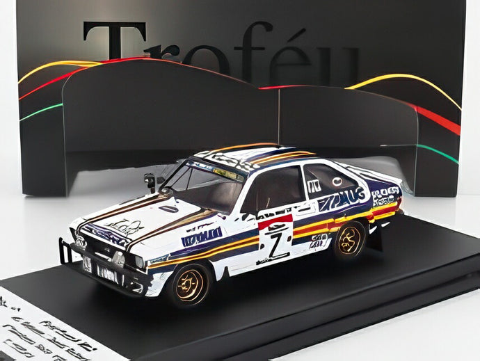 【予約】FORD ENGLAND エスコート MKII (ナイトバージョン) TEAM ロスマンズ N 7 ラリーバンダマ 1981 アリ・バタネン デイビッド・リチャーズ/Trofeu 1/43ミニカー 150台限定