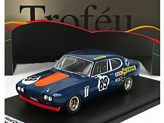FORD ENGLAND  CAPRI 2600 RS N 89 1000km NURBURGRING 1972 W.ODENTHAL  K.FRITZINGER  BLUE ORANGE/Trofeu 1/43ミニカー