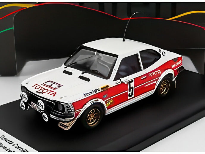TOYOTA COROLLA LEVIN ナイトバージョン N 5 1977年バルティックラリー優勝 A.ヴァルムボルト J.トッド ホワイト レッド/ Trofeu 1/43 150台限定ミニカー