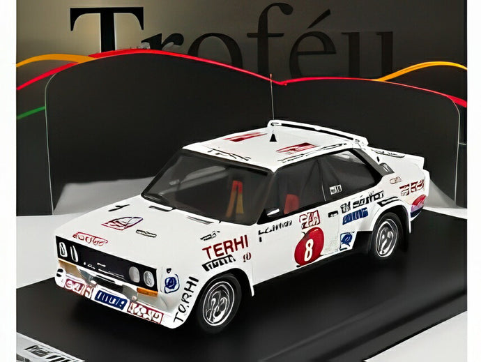 【予約】FIAT 131 ABARTH No 8 ラリー 1000 レイクス 1978 Sランピネン Jマルカネン ホワイト/ Trofeu 1/43 150台限定ミニカー