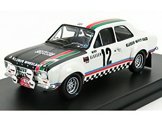 FORD ENGLAND ESCORT 1600 RS MKI (night version) N 12 RALLY MONTECARLO 1973 C.SCLATER J.DAVENPORT WHITE BLACK/Trofeu 1/43ミニカー 150台限定