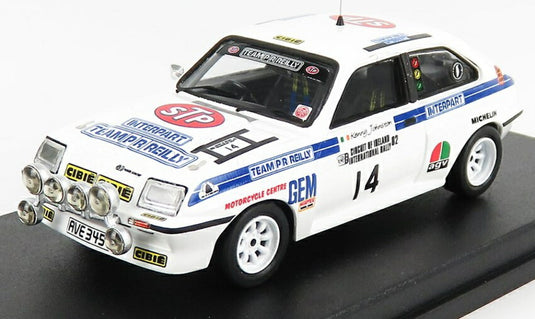 VAUXHALL CHEVETTE HSR N14 アイルランドサーキットラリー 1982 B.ファーガン K.ジョンストン ホワイト/ Trofeu 1/43 モデルキットプラモデル