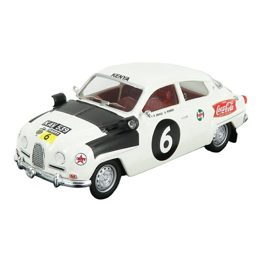 【予約】 SAABサーブ 96 1962 No.6 RALLYラリー EAST AFRICAN SAFARI J.A.DAVIES D.PERROS WHITEホワイト 150台限定 / Trofeu 1/43 ミニカー