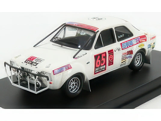 FORD ENGLAND ESCORT MKI (night version) N 65 RALLY LONDON MEXICO 1970 R.CLARK A.POOLE WHITE/TROFEU 1/43ミニカー