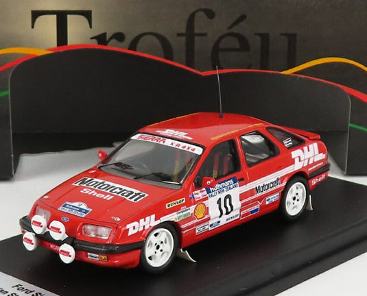 【予約】FORD ENGLAND SIERRA XR4x4 N10 ニュージーランドラリー 1988 B.ストークス G.アダムス レッドホワイト/ Trofeu 1/43 モデルキットプラモデル