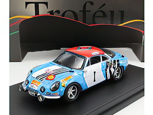 RENAULT  ALPINE A110 N I RALLY POLAND 1974 S.ZASADA  E.ZASADA  BLUE WHITE RED/Trofeu 1/43ミニカー