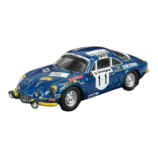 Renaultルノー Alpineアルピーヌ A110 1973 No.11 3rd Rally Swedenスウェーデン J.L.Therier M.Callewae 150台限定 / Trofeu 1/43 ミニカー