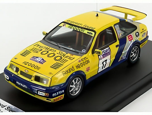 FORD ENGLAND シエラ RS コスワース N 17 ラリーRACロンバード 1988 M ラベル T ハリーマン イエロー/Trofeu 1/43ミニカー 150台限定
