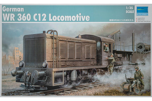 German WR 360 C12 Locomotive 組み立てプラモキット模型 ミリタリー /Trumpeter 1/35