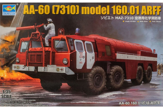 AA-60 7310 model 160.01 ARFF 消防車 組み立てプラモキット模型 ミリタリー /Trumpeter 1/35