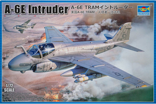 A-6E TRAM Intruder イントルーダー 組み立てプラモキット模型 戦闘機 /Trumpeter 1/72