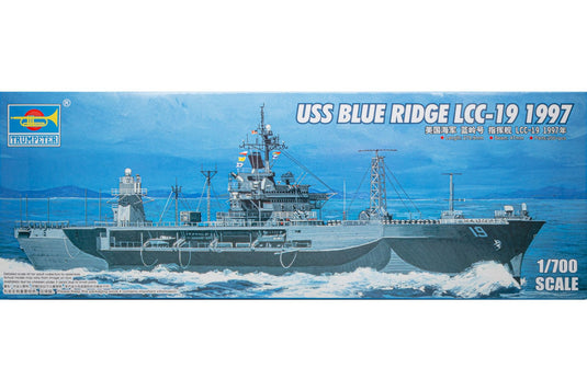 USS Blue Ridge LCC-19 1997 組み立てプラモキット模型 艦船 /Trumpeter 1/700