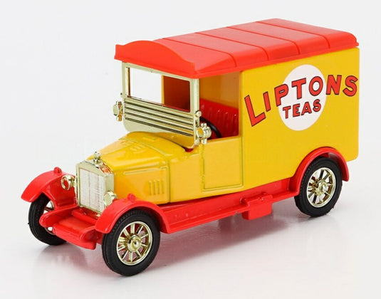 Fordフォード USA Model T Truck Liptonリプトン Teas 1920 イエローレッド / EDICOLA 1/50 ミニカー