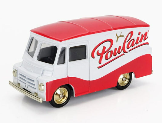 Morrisモーリス LD 150 Truck Poulain 1959 レッドホワイト / EDICOLA 1/50 ミニカー