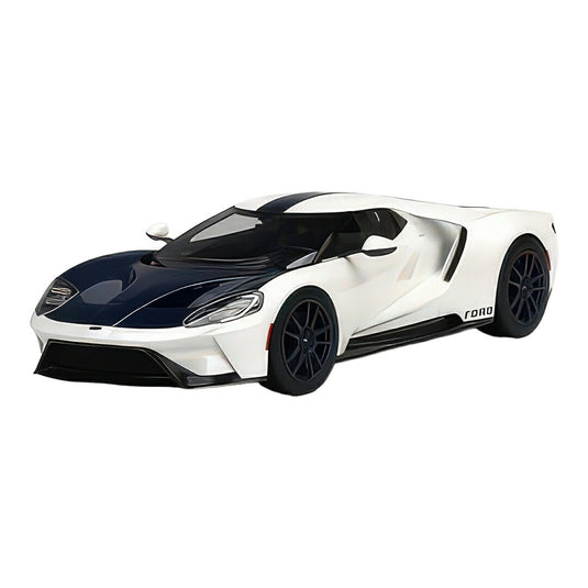 Fordフォード USA GTプロトタイプ Heritageヘリテージ Editionエディション 2022 ホワイトブルー / TrueScale 1/18 ミニカー