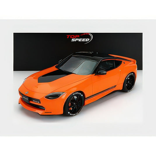 日産 フェアレディZ プロトタイプ 2023 オレンジ ブラック / TrueScale 1/18 ミニカー